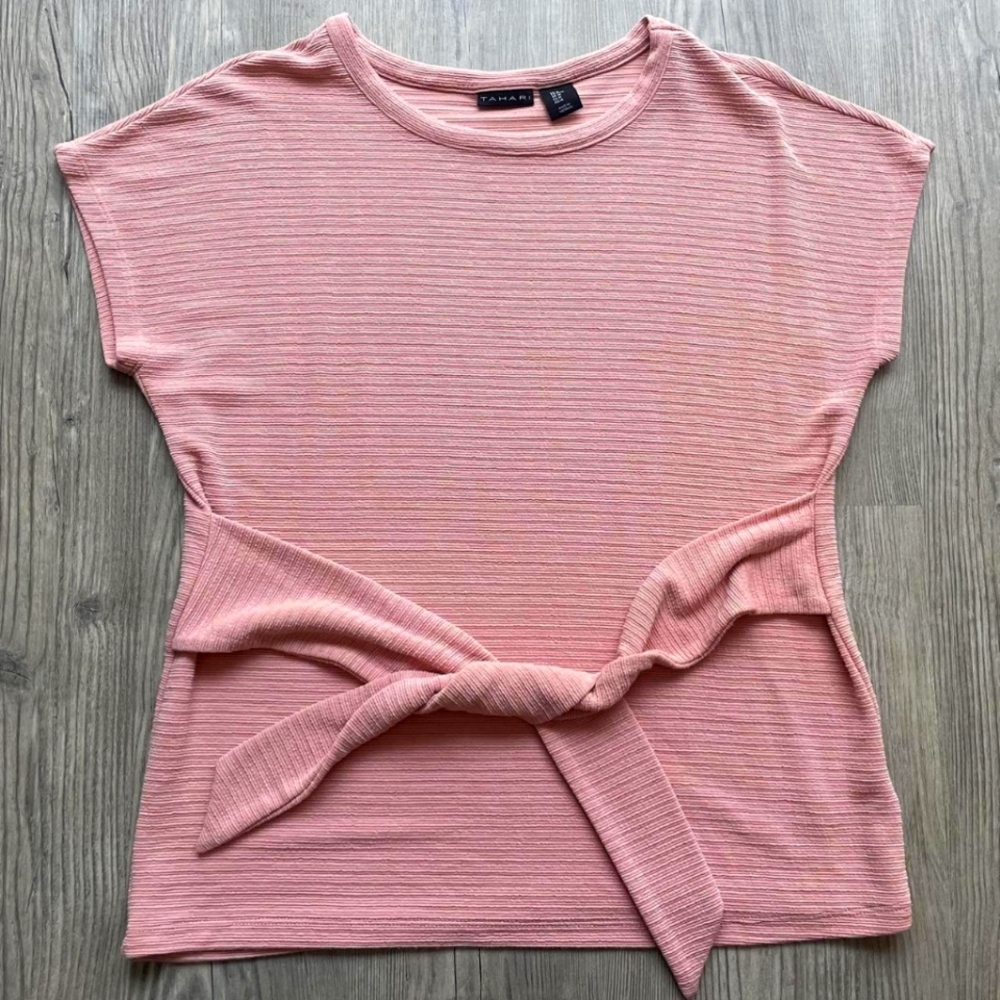 Tahari Short Sleeve Blouse